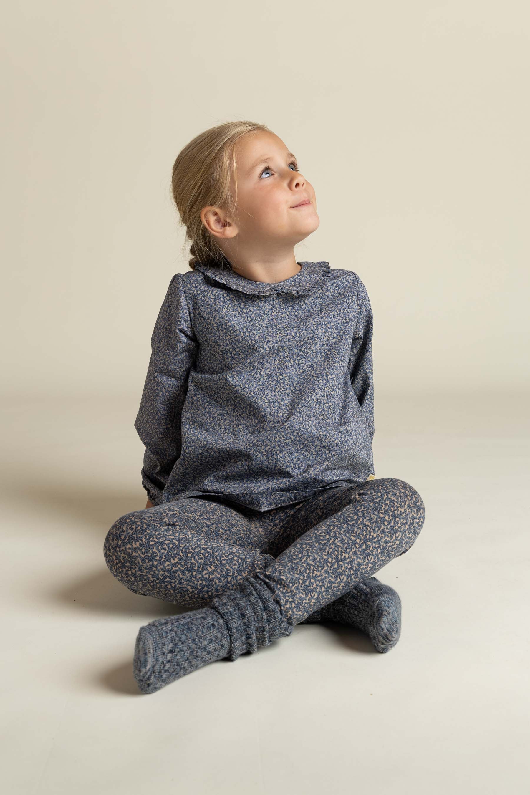 MP Wool Slouch Socks - All - Navy Melange | 100779 MP Noa Socks