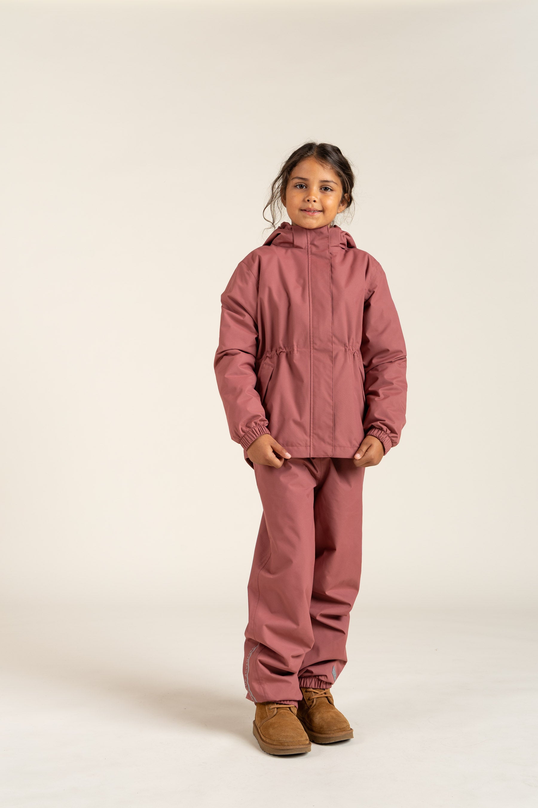Shell Jacket with Drawstring - Tween - Vintage Red | 100496 Lucy