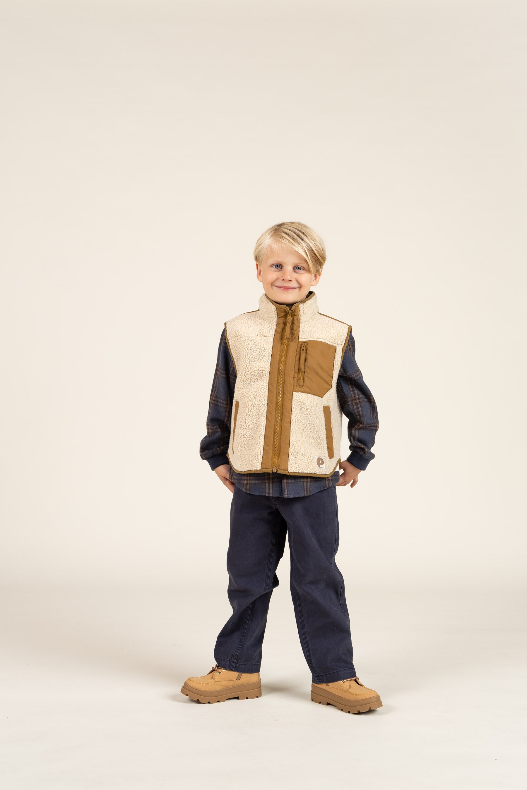 Pile Zip Vest - All - Nature | 100634 Elliot