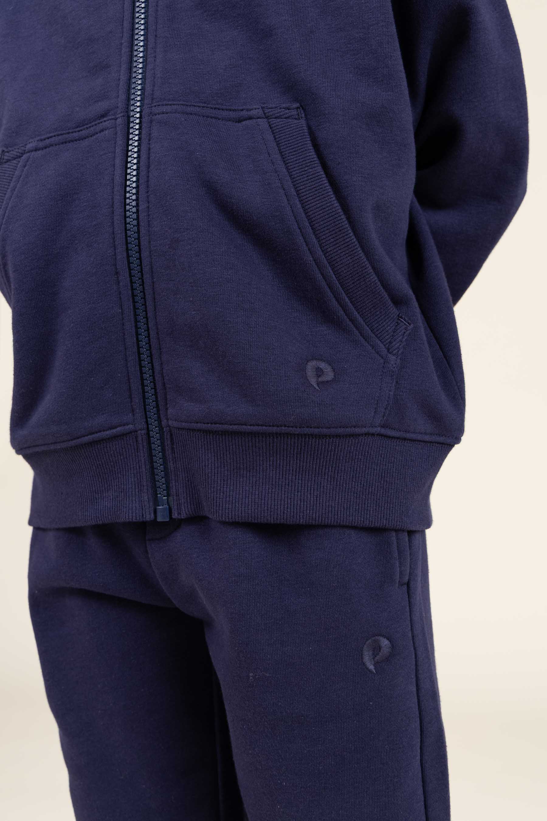 Classic Zip Hoodie - Kids - Navy | 100217 Felix