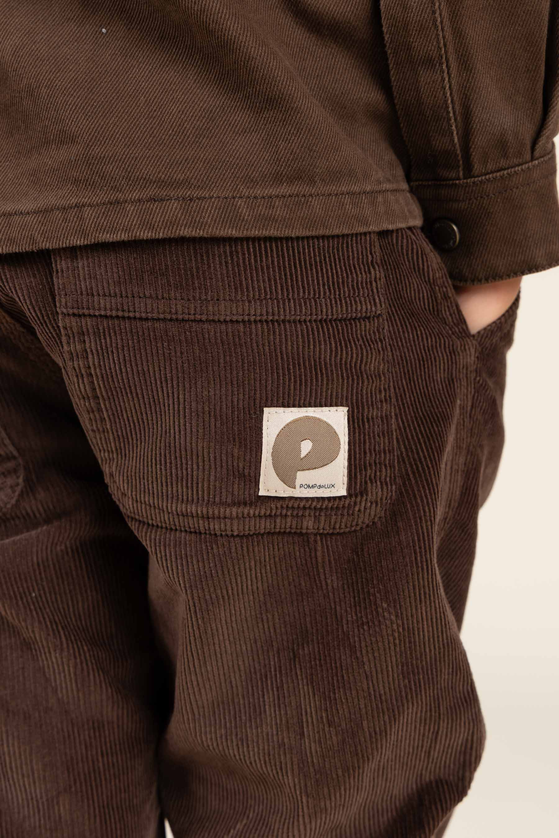 Corduroy Trousers - Kids - Chocolate | 100608 Connor